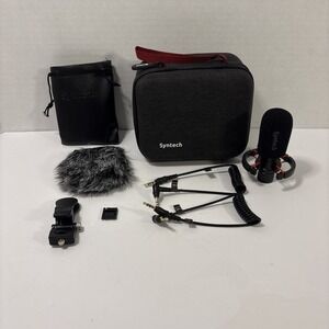 SynTech Directional Shotgun Microphone Compatible with Phone Camera and PC